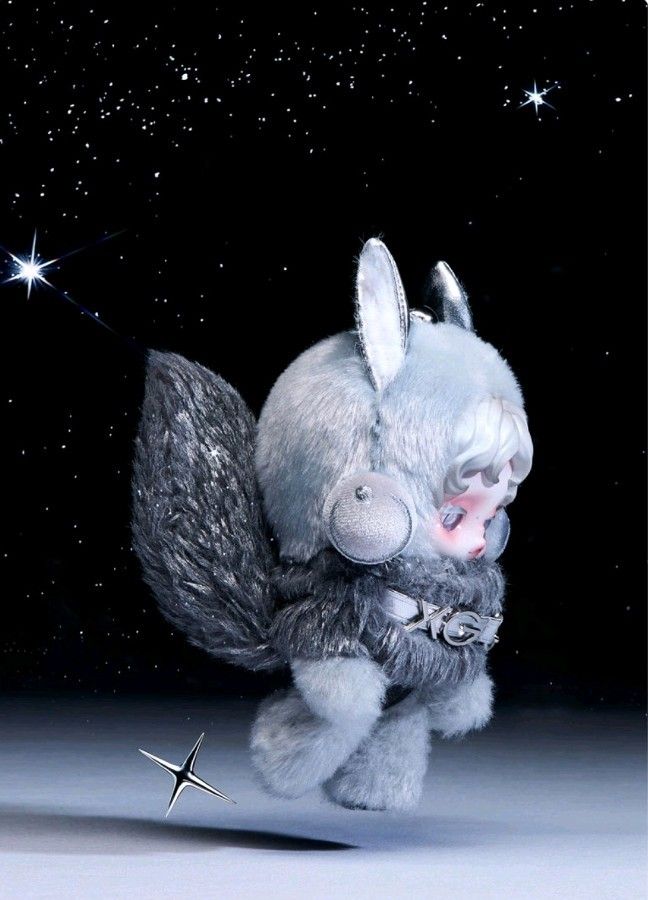 POP MART Skull Panda × XG コラボ ぬいぐるみペンダント 日本限定品