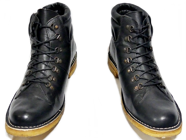 即決 lavorazione Gentile Collezione Uomo レザーレースアップブーツ