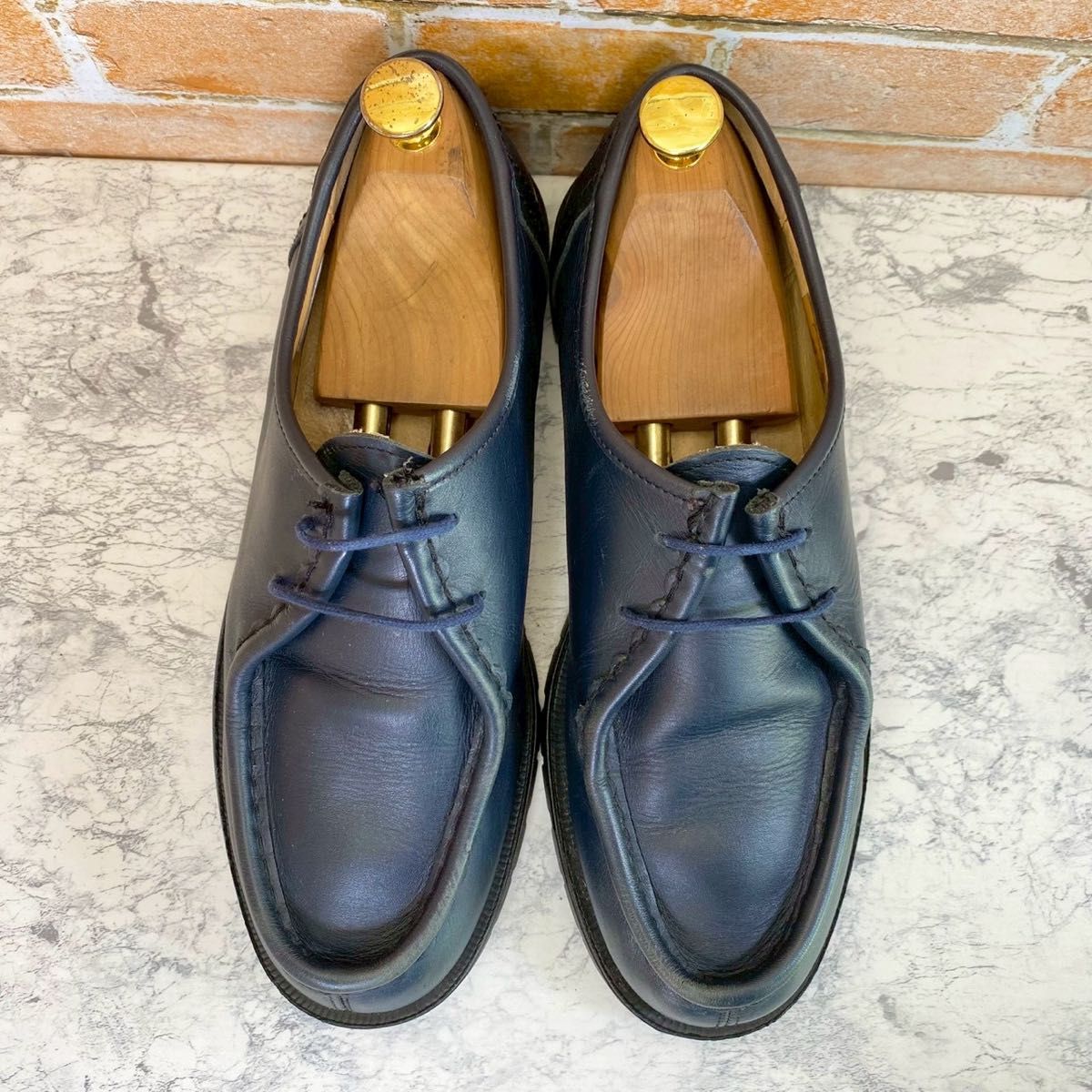 メンズブランド革靴】KLEMAN パドロール ネイビー 紺 42 27 0