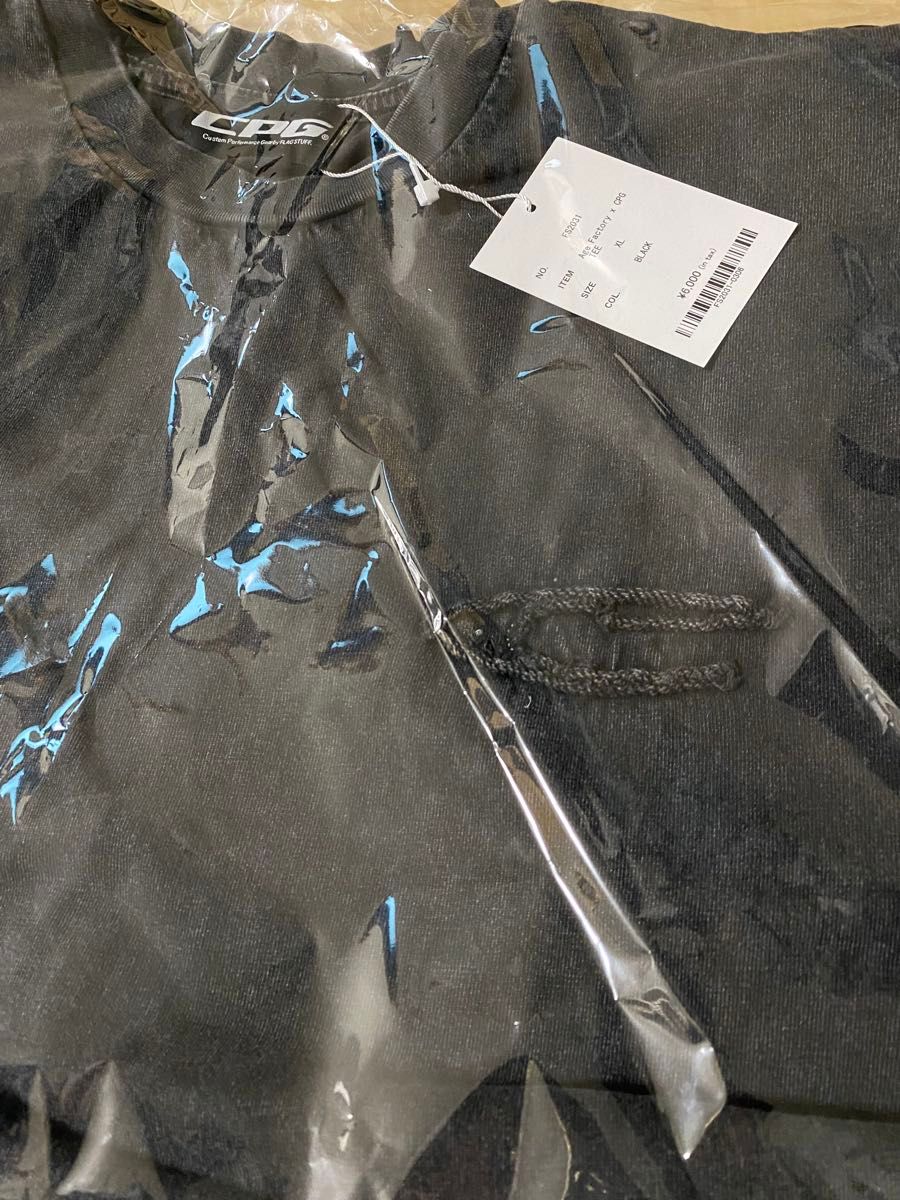 新品未開封】Age Factory × CPGコラボ Tシャツ 黒 XL paledusk ENTH