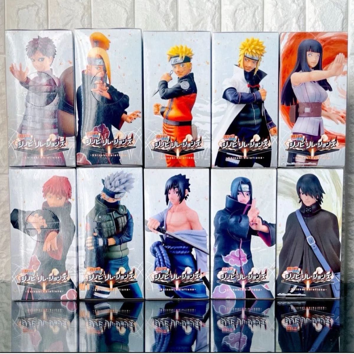 Shinobi Relations 11点セットNARUTO-ナルトー疾風伝 DXフィギュア