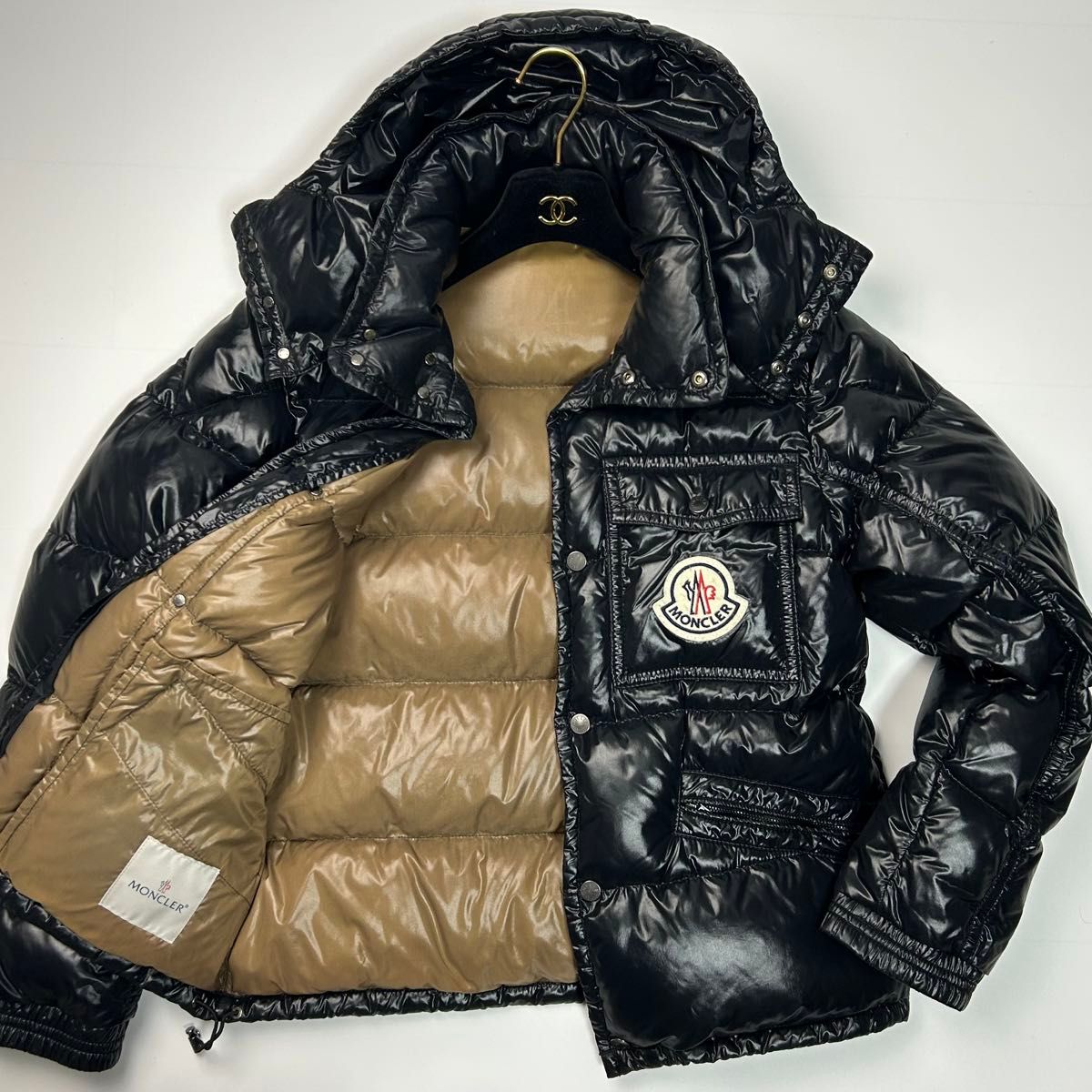美品 MONCLER モンクレール K2 ダウンジャケット ブラック ケーツー