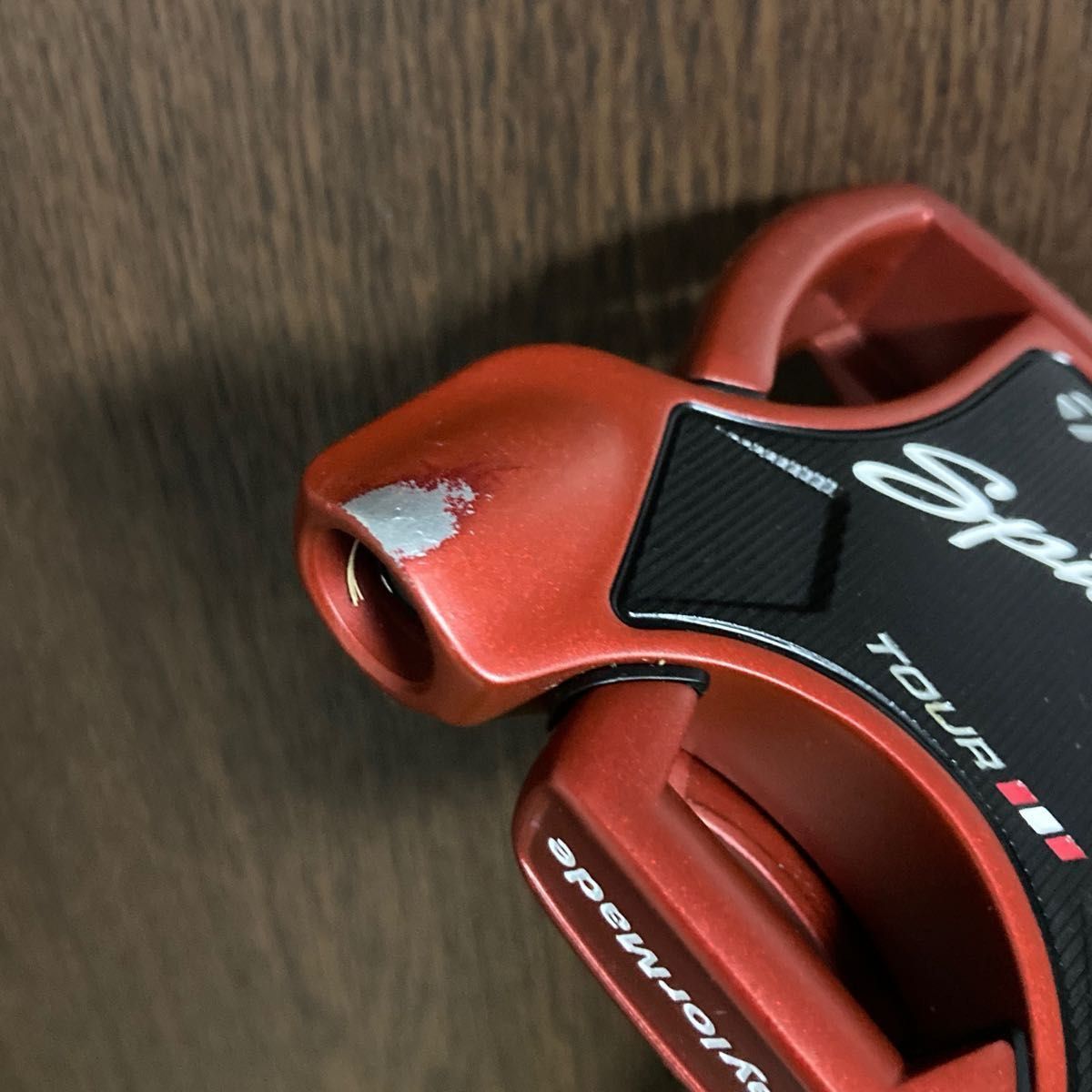 名器 美品 テーラーメイド スパイダー ツアーレッド センターシャフト