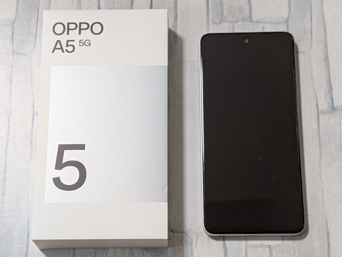 OPPO A5 5G ホワイト SIMフリー 128GB｜Yahoo!フリマ（旧PayPayフリマ）