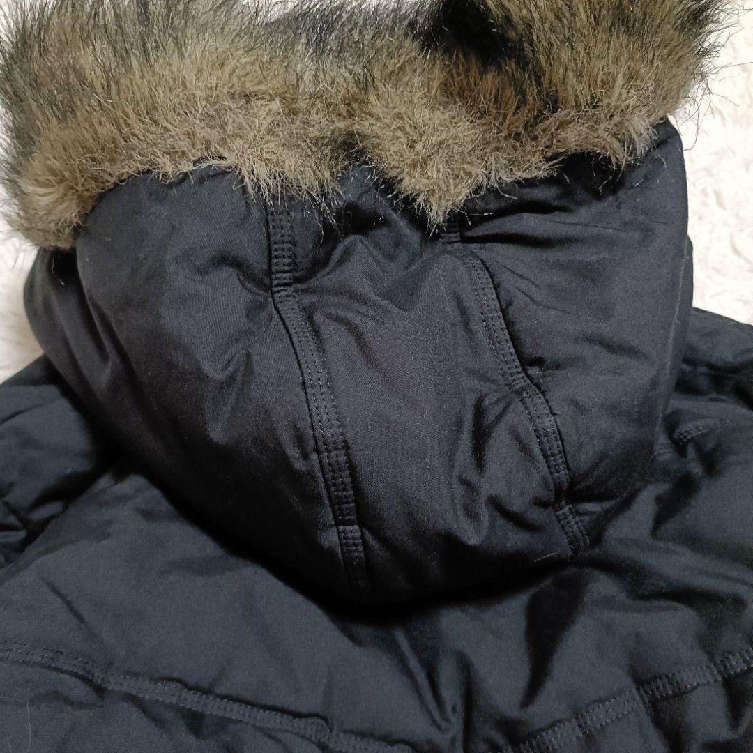 アディダス adidas ファー 平成ギャル ブルゾン 中綿 ダウンジャケット