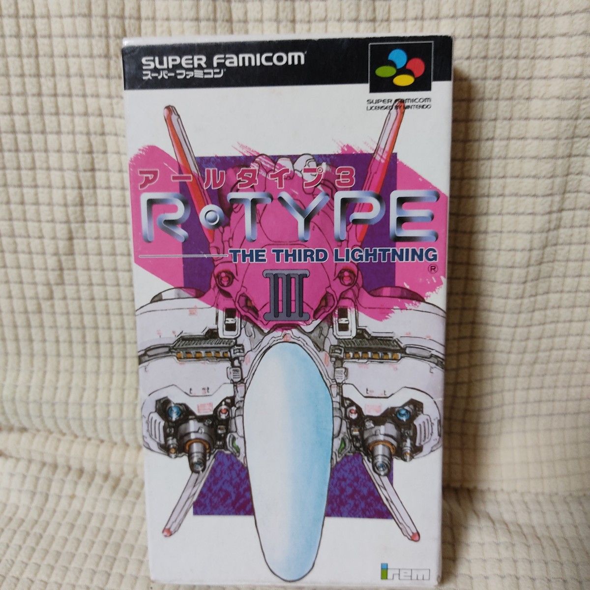 動作確認済・箱説付】R-TYPE III アールタイプ3 スーファミ SFC