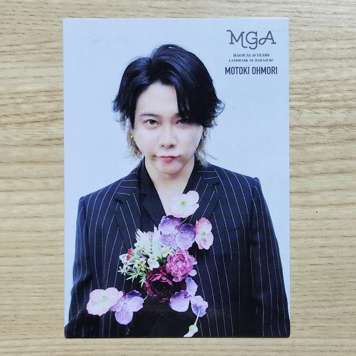 Mrs GREEN APPLE 大森元貴 フォトカード 原宿 ポップアップ MGA 041