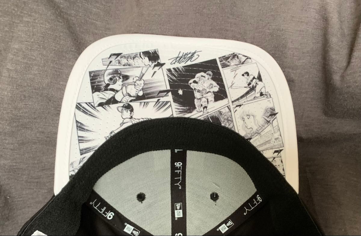 新品未使用 NEW ERA コラボ キャップ 明青学園 タッチ あだち充展