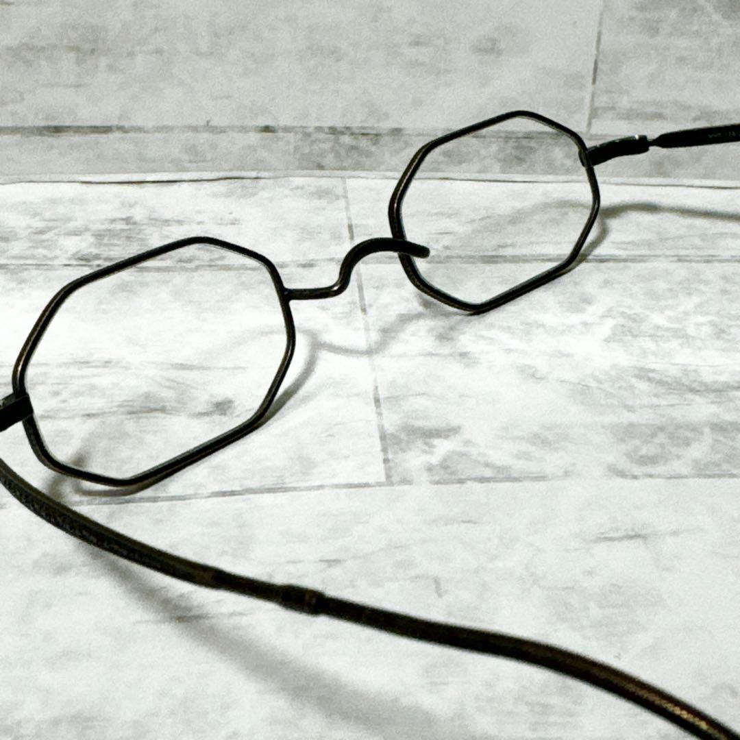 JINS CLASSIC 20's JINS×TIMEメタルフレーム オクタゴン ジンズ メガネ