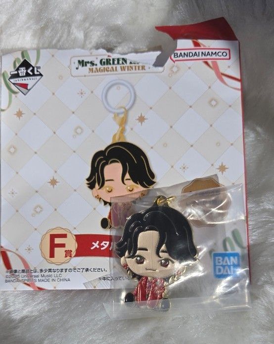 メタルチャーム 一番くじ ミセスグリーンアップル 大森元貴｜Yahoo