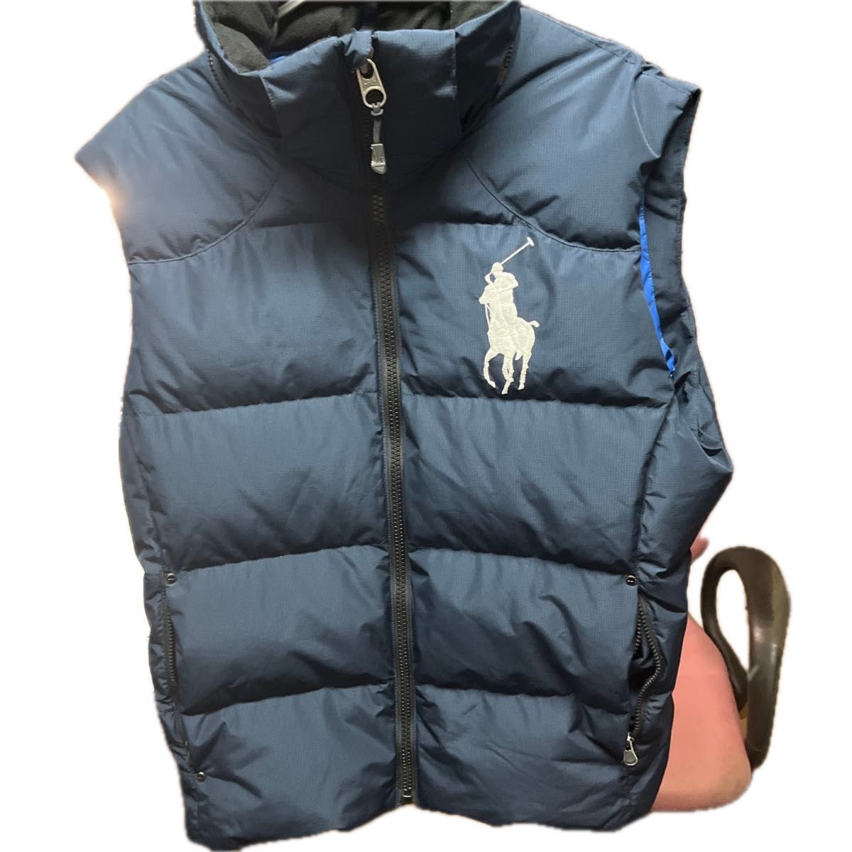 未使用】POLO RALPH LAUREN ポロラルフローレン ダウンベスト ネイビー