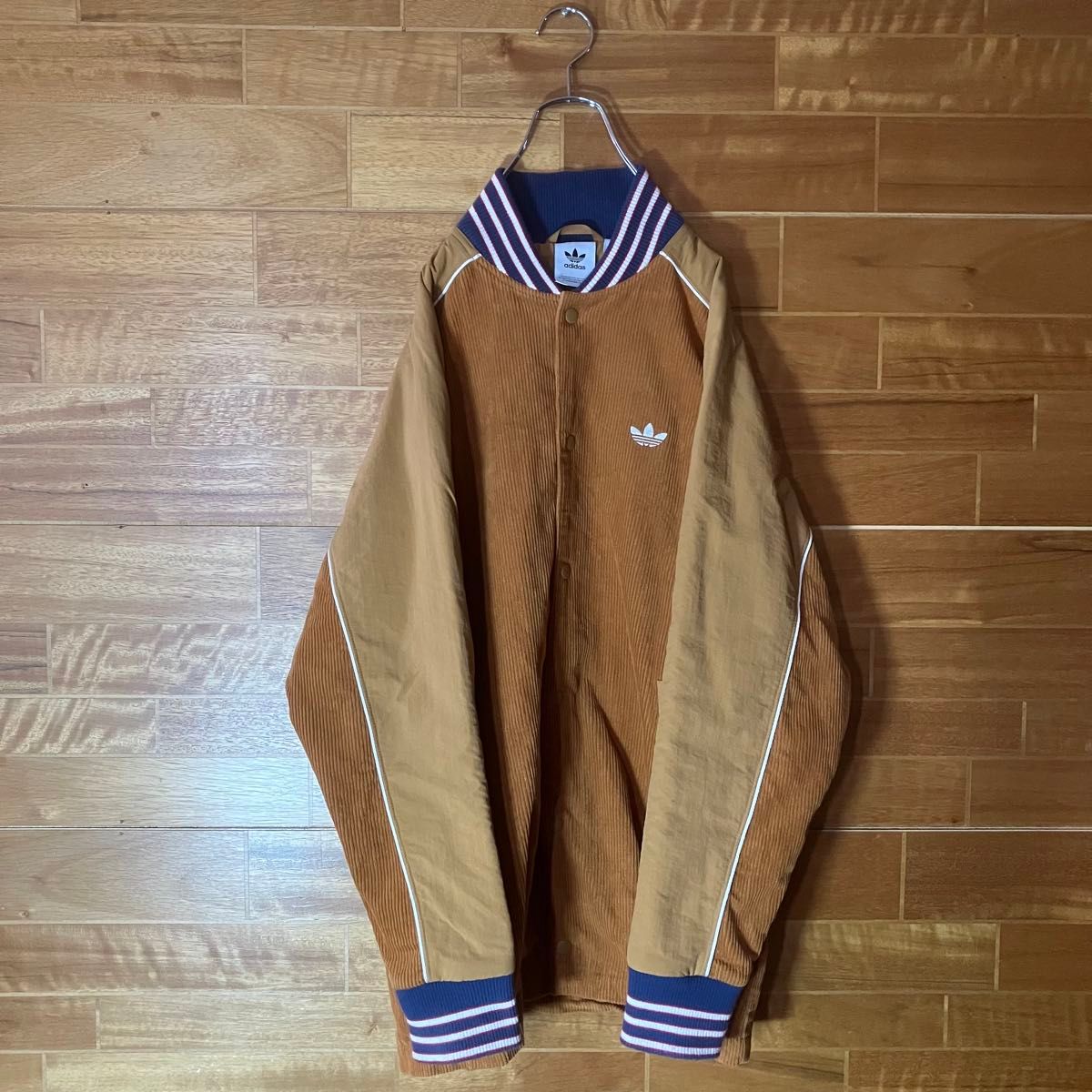 adidas コーデュロイ ジャケット スタジャン トラックジャケット