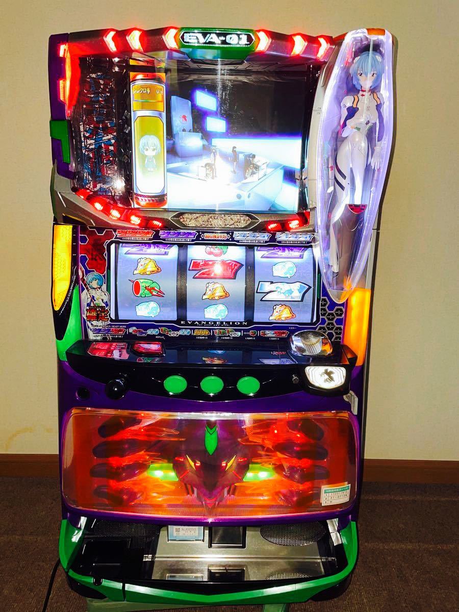 エヴァンゲリオン真実の翼 パチスロ実機 家庭用電源 コイン不要機