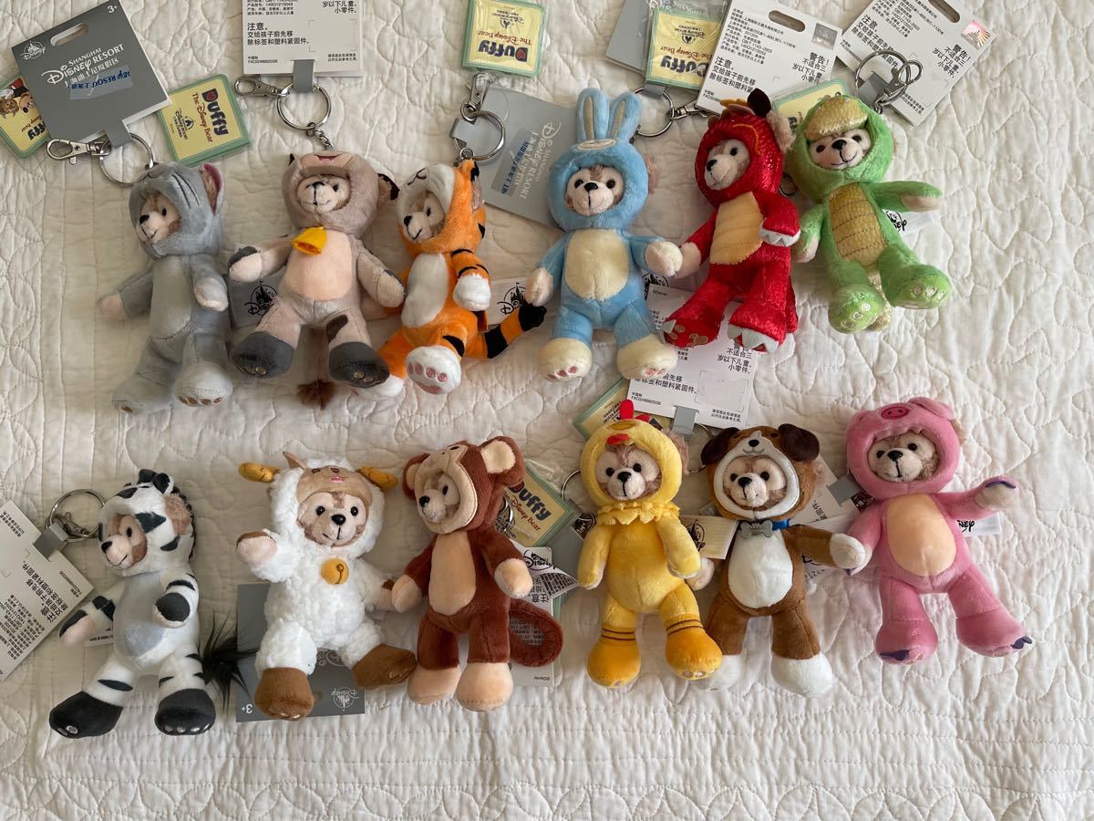 上海ディズニー限定 ダッフィー12種干支 ぬいぐるみ｜Yahoo!フリマ（旧