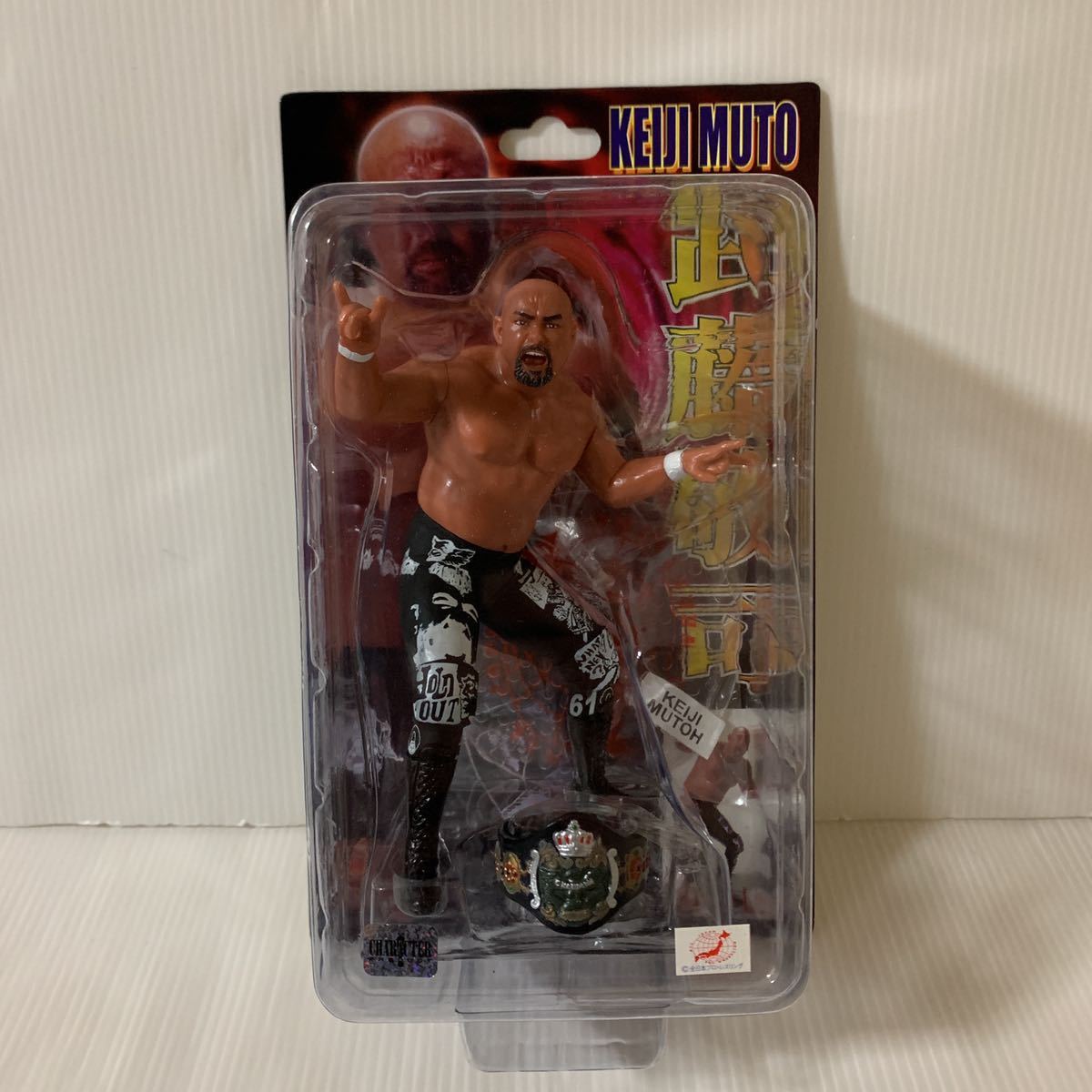 Yahoo!オークション - レア 希少 プロレス 武藤敬司 フィギュア キャ