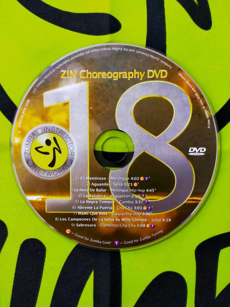 ZUMBA ZIN18 CDとDVD ZUMBA ZIN18 CDとDVD ZUMBA ZIN18 CDとDVD 【公式