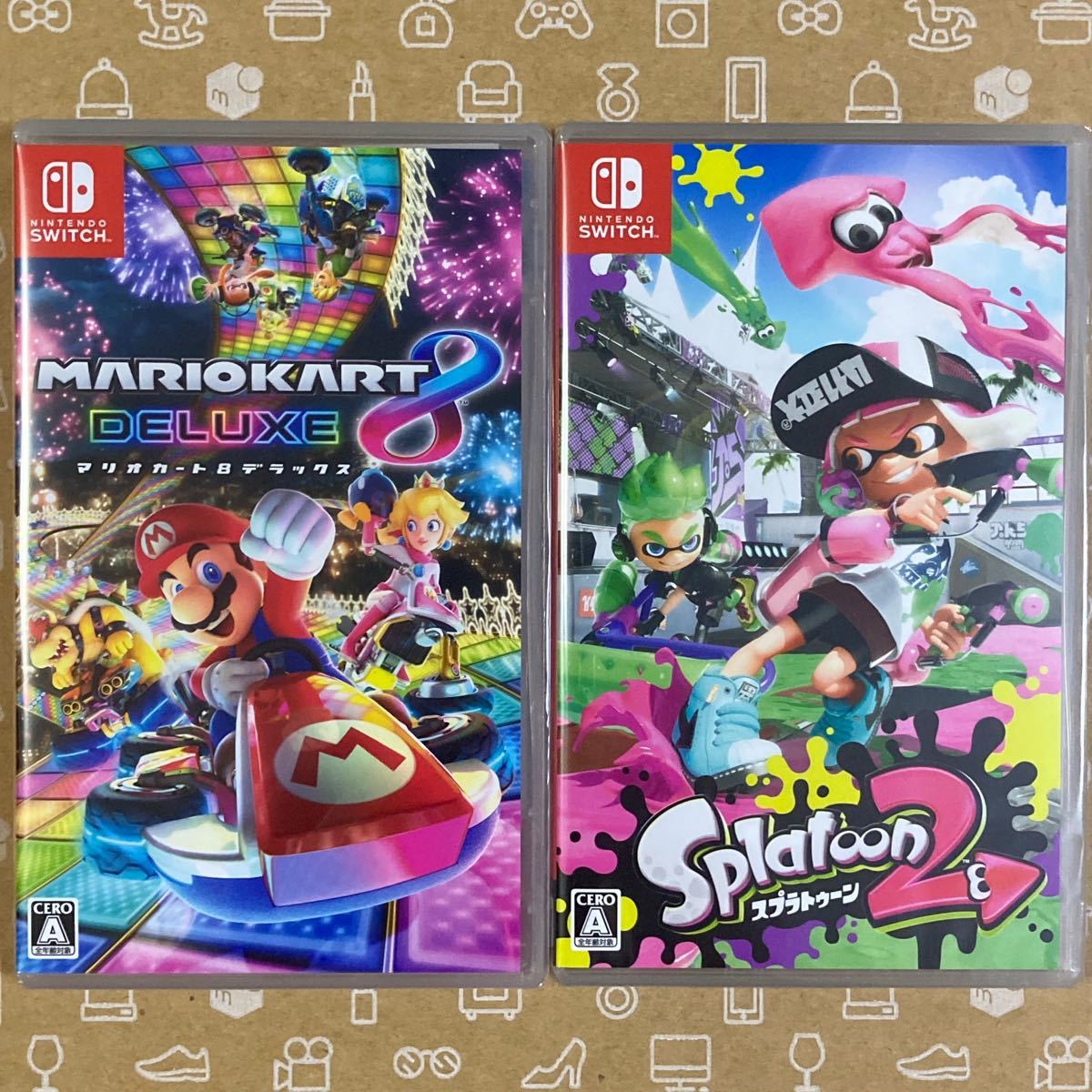 新品】2本セット Switch マリオカート8DX スプラトゥーン2｜Yahoo