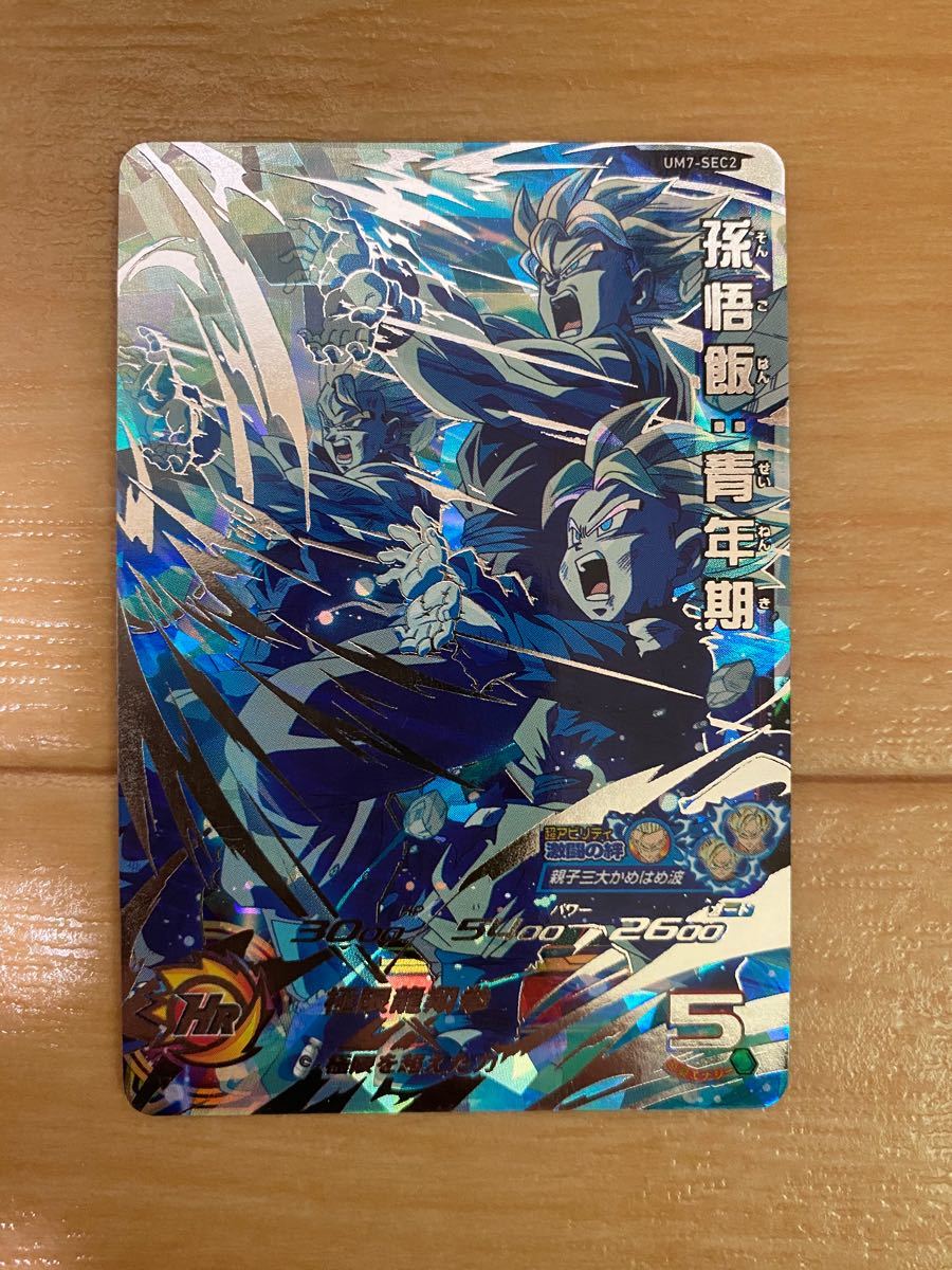 ジ*ヌ様 PSA10 UM7-SEC2 孫悟飯：青年期 PSA10】UM7-SEC2 孫悟飯:青年