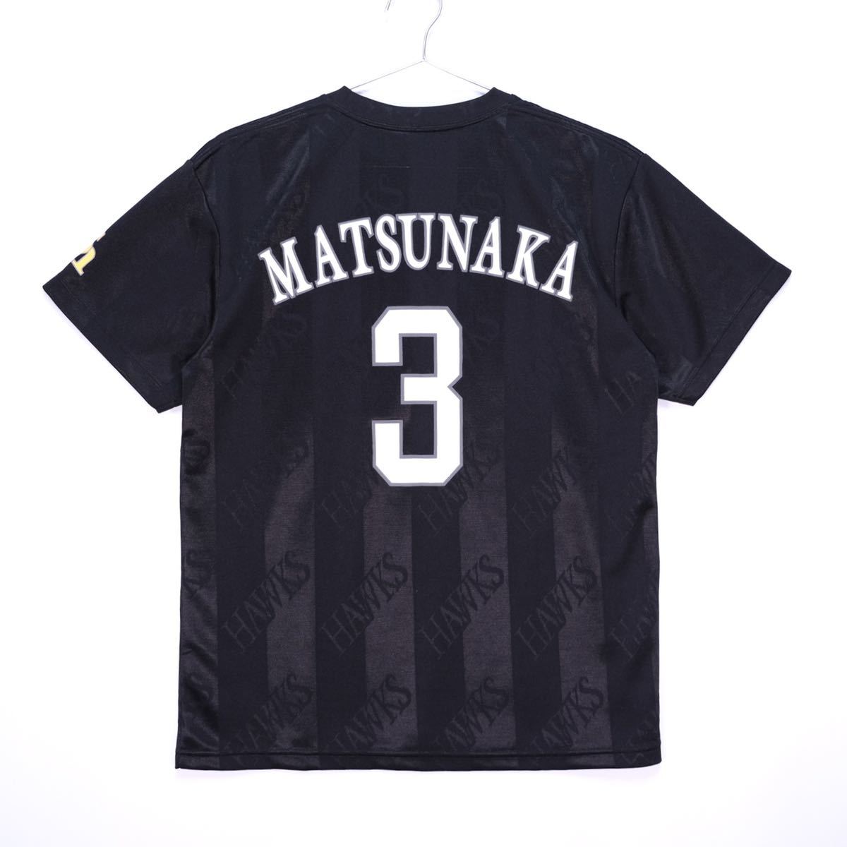 福岡ソフトバンクホークス/松中信彦/#3/背番号Tシャツ/ネーム&ナンバー