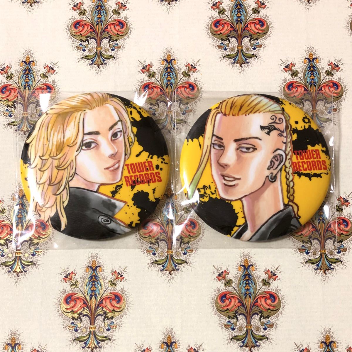 東京リベンジャーズ 缶バッジ 佐野万次郎 マイキー PALE TONE 東京