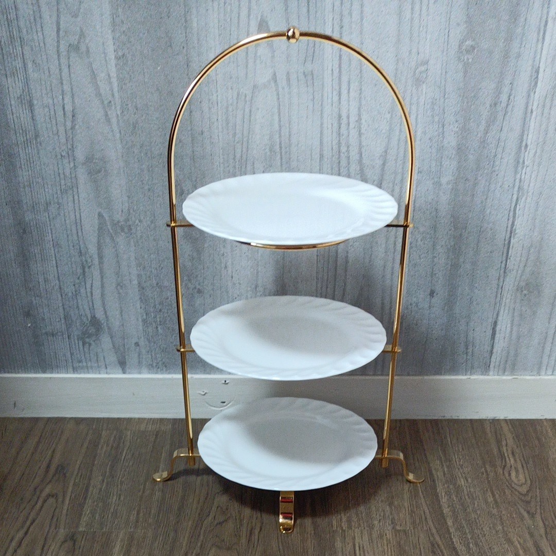 ラッキーウッド 3段ケーキスタンド｜Yahoo!フリマ（旧PayPayフリマ）