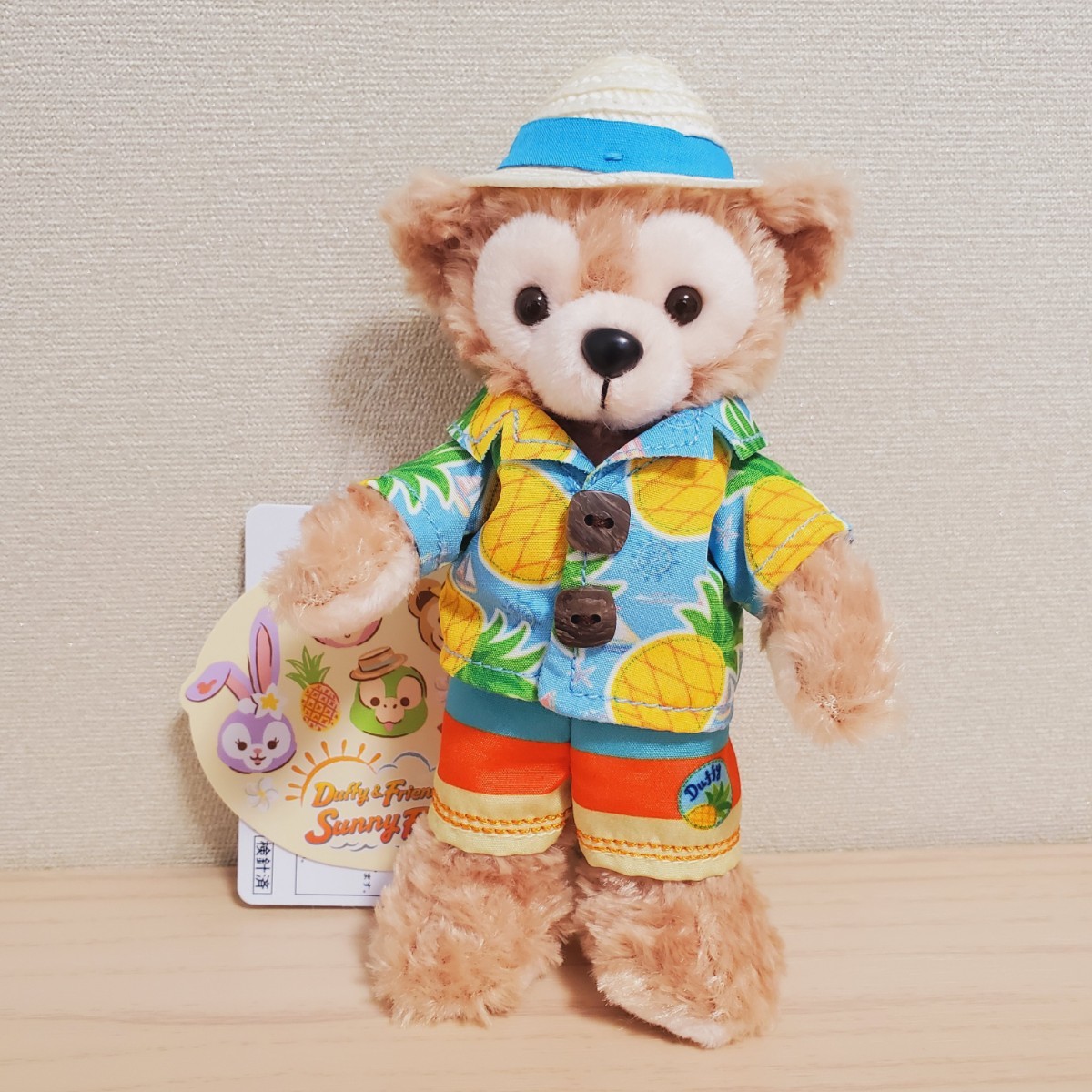 サニーファン ぬいぐるみバッジ ぬいば 4点セット ダッフィー&フレンズ