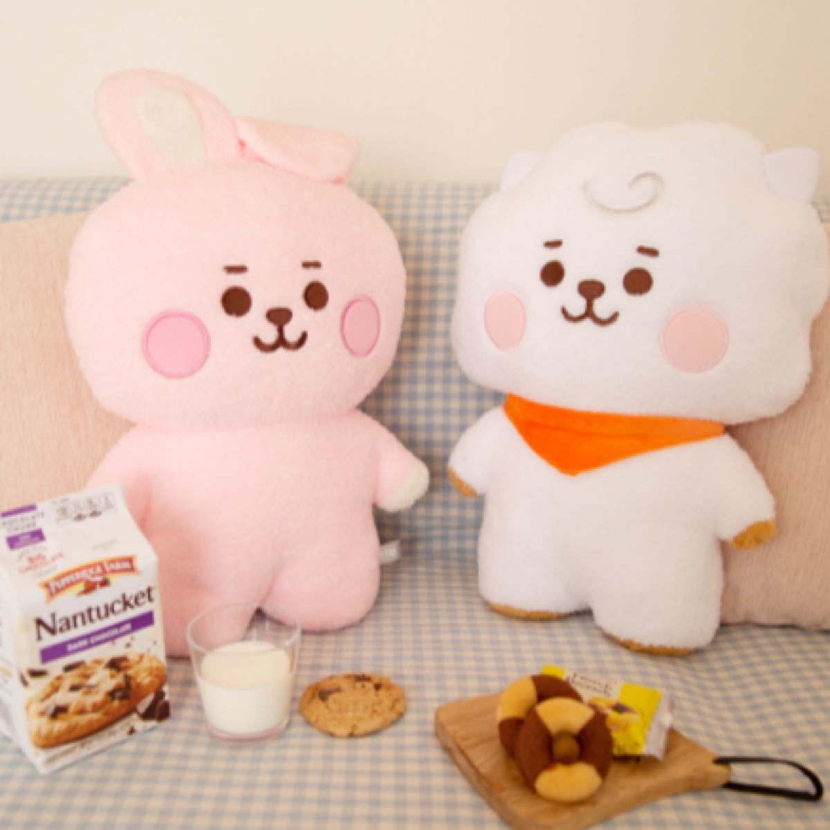 BTS BT21 たっとん ベビー ぬいぐるみ Lサイズ COOKY クッキー｜Yahoo