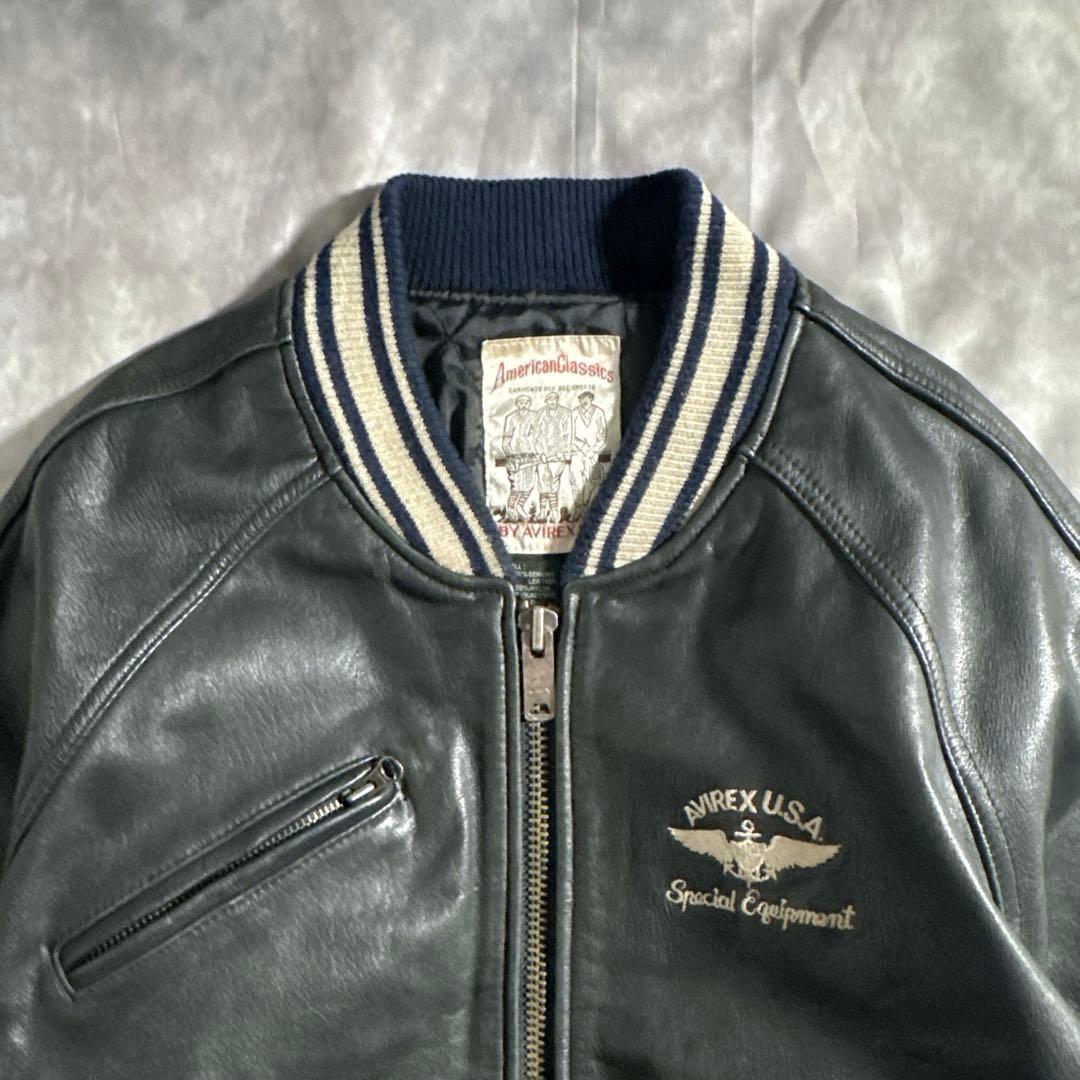 AVIREX VARSITY JACKET アヴィレックス スタジャン アーチロゴ