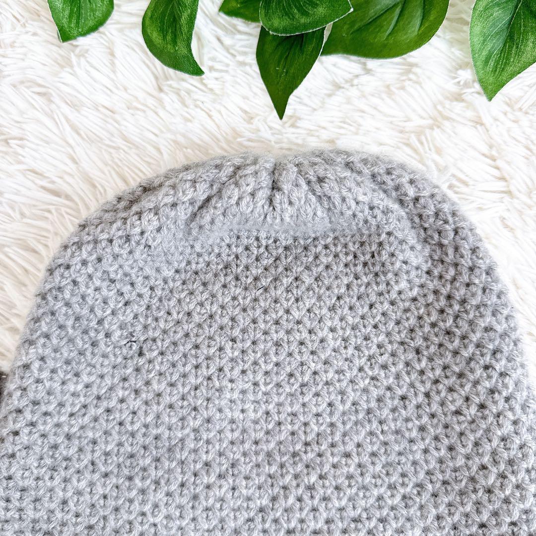 確実正規品 美品 CHANEL シャネル カシミヤ100% ビーニー ニット帽