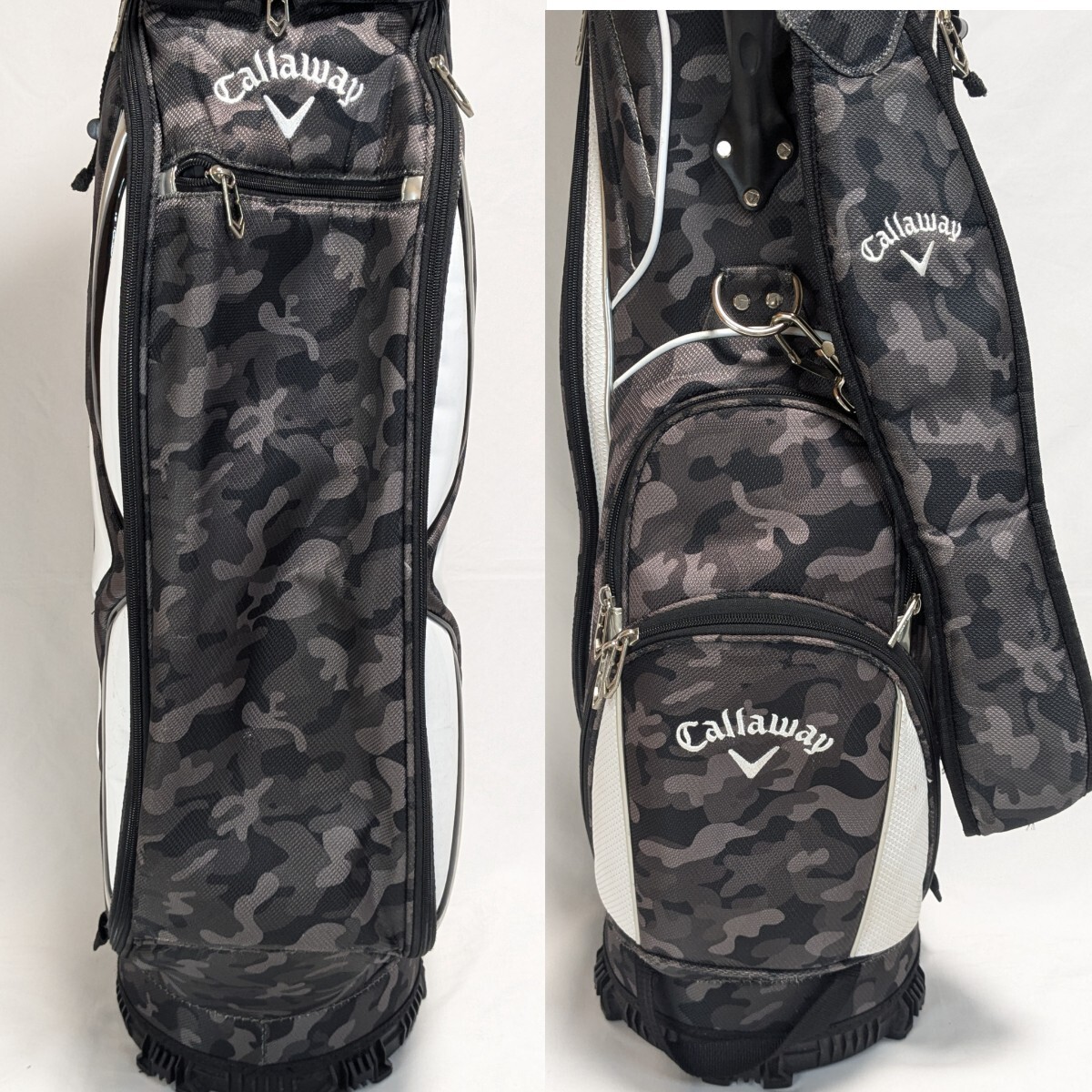 Callaway グレーカモフラージュ キャディバッグ キャロウェイ 迷彩