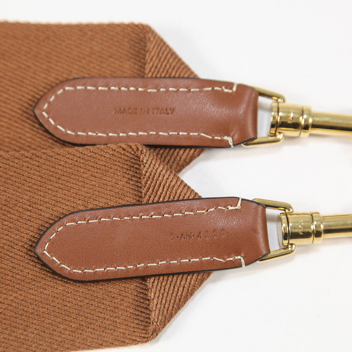 極美品 CELINE / セリーヌ 25AW CELINEジャカード ロングストラップ