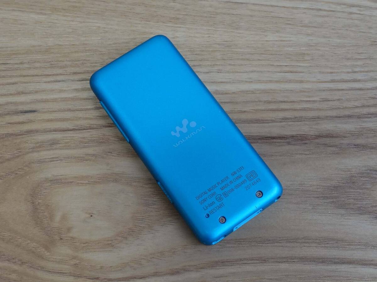 SONY Walkman ソニーウォークマン NW-S313 4GB ブルー Bluetooth搭載