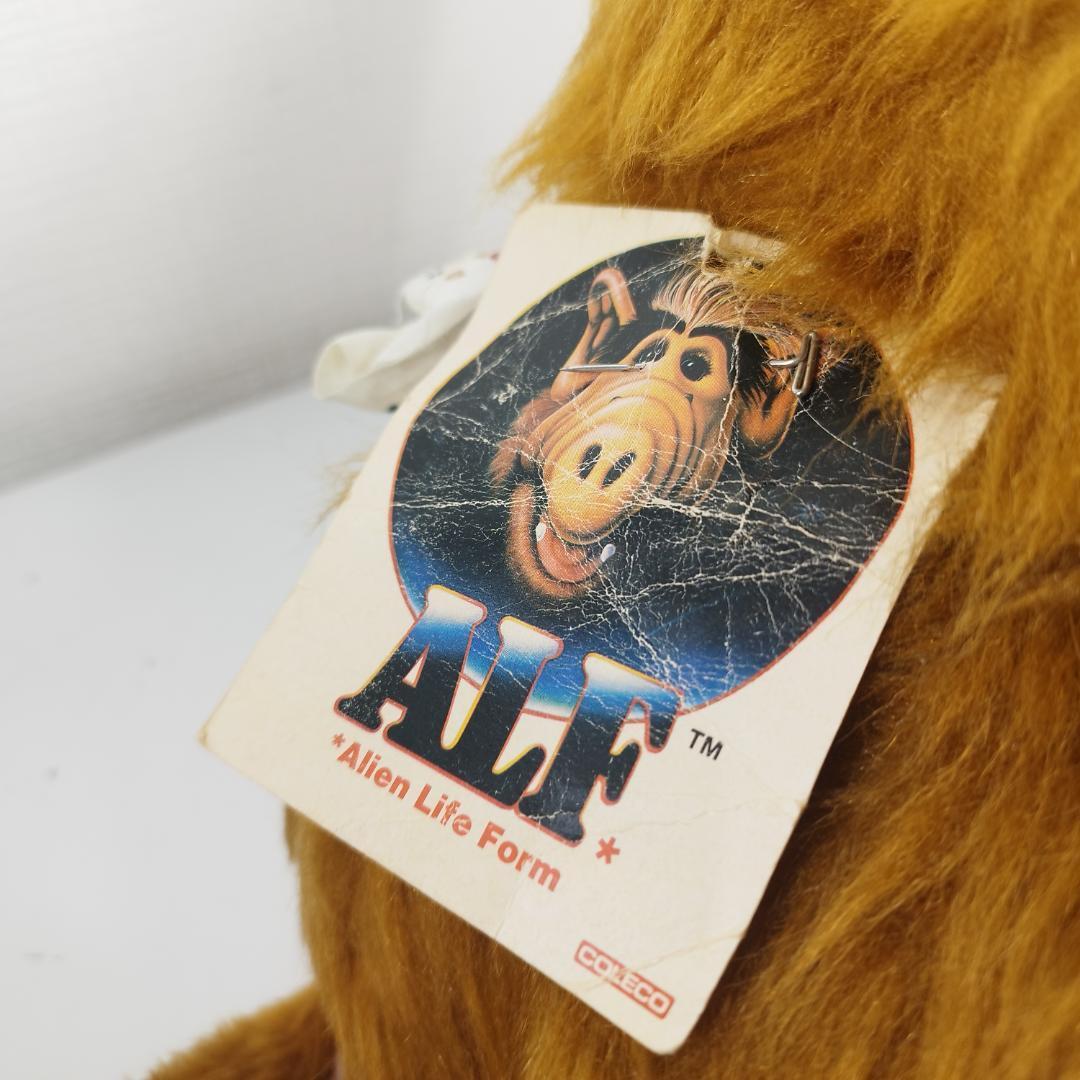 アルフ ALF ぬいぐるみ タグ付き1986 美品 海外 超美品 アンティーク