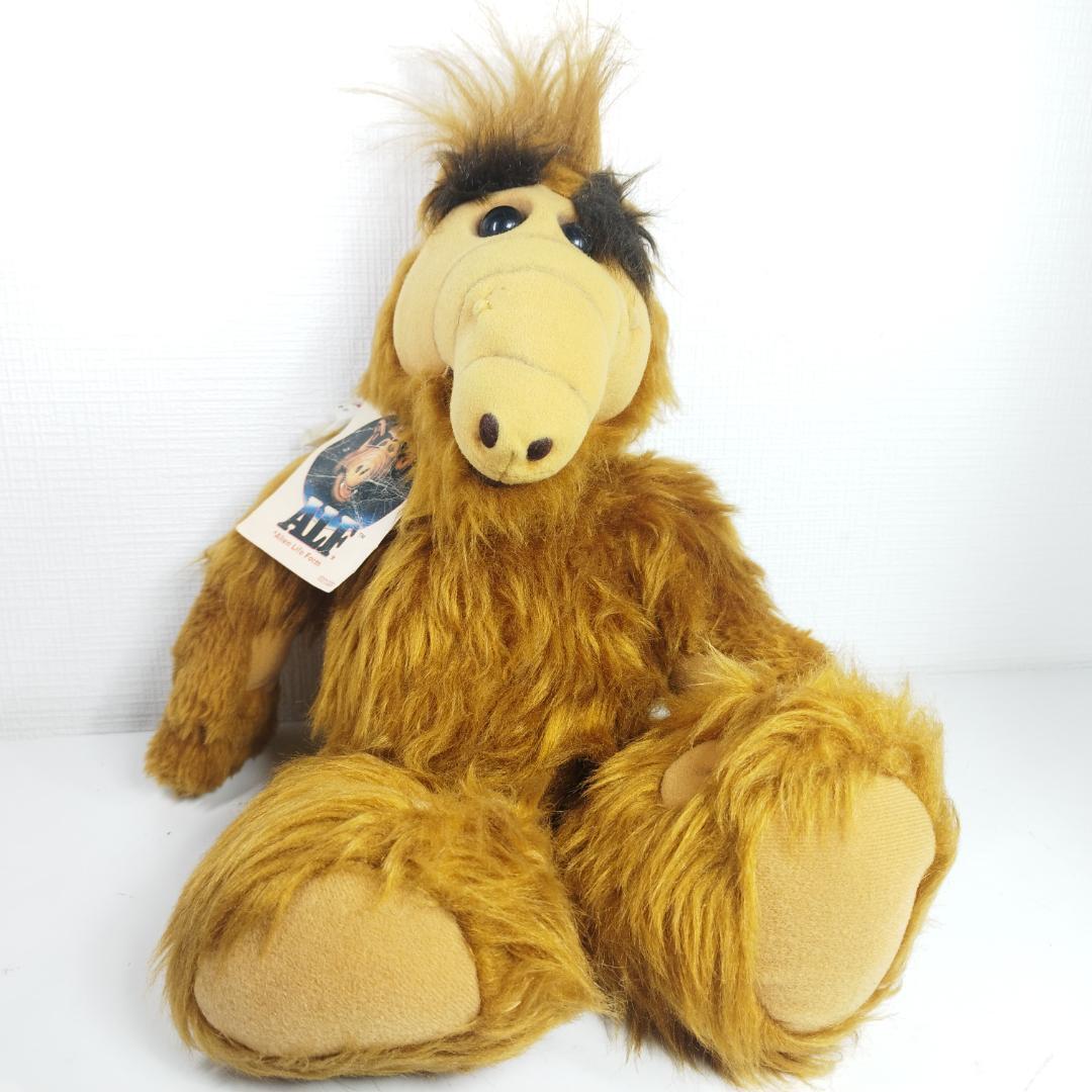 アルフ ALF ぬいぐるみ タグ付き1986 美品 海外 超美品 アンティーク