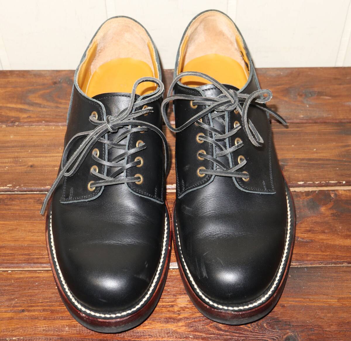 良好 CALEE キャリー オックスフォード ブーツ 9 27㎝ ／ プレーン