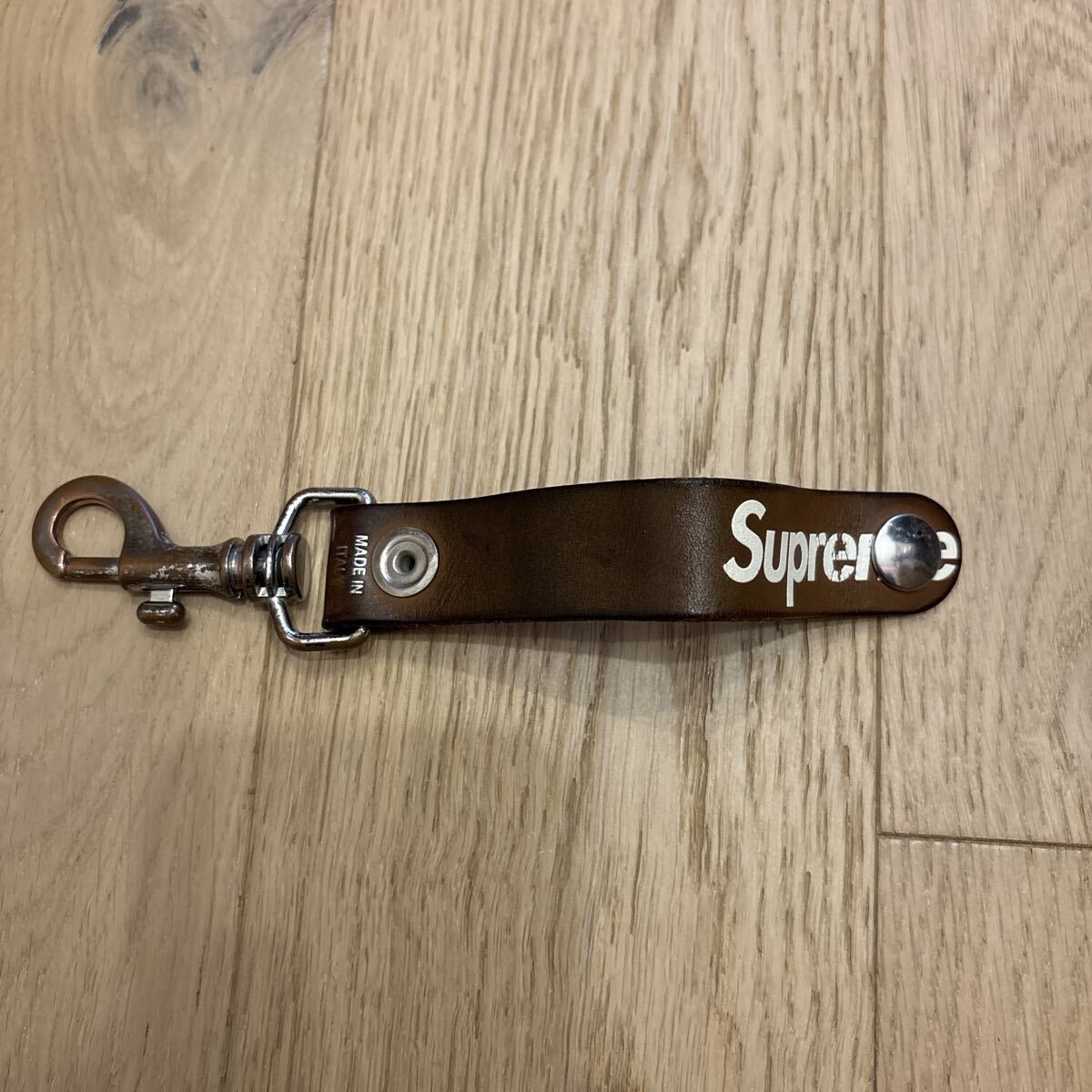 Supreme Leather Key Loop キーホルダー シュプリーム キーチェーン