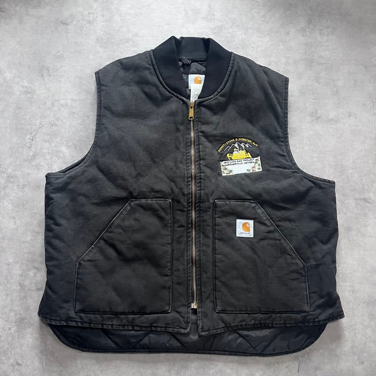 99's vintage Carhartt カーハート 星タグ ダックベスト 腰ゴム USA製