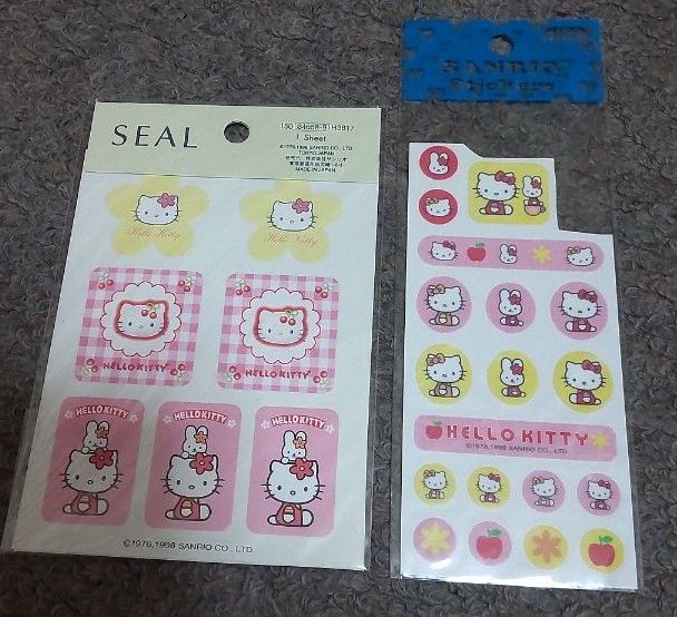 キティ シール ステッカー 10枚セット 平成レトロ レトロ 平成女児