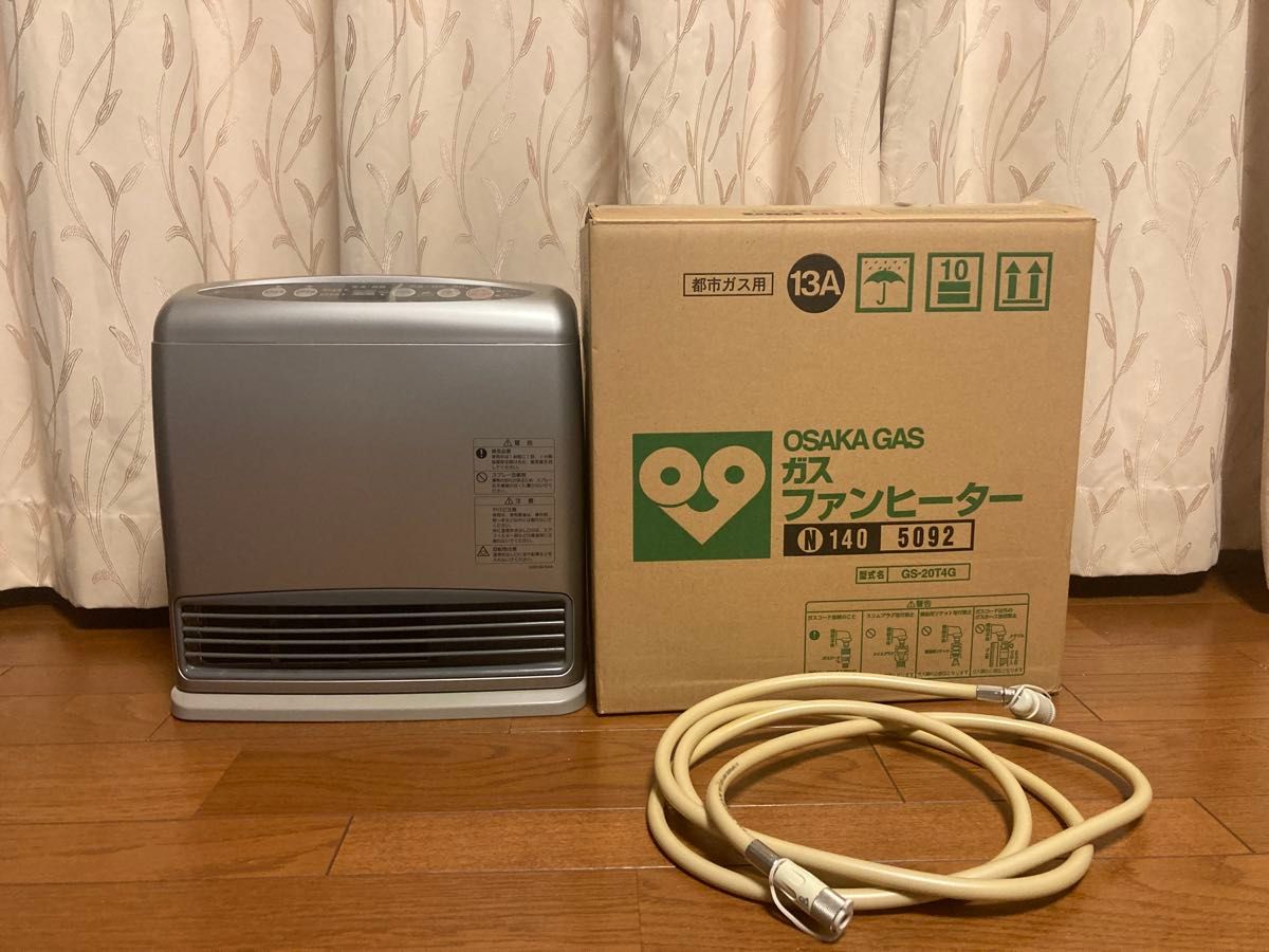 OSAKA GAS ガスファンヒーター N 140 5092 GS-20T4G 都市ガス用 中古品
