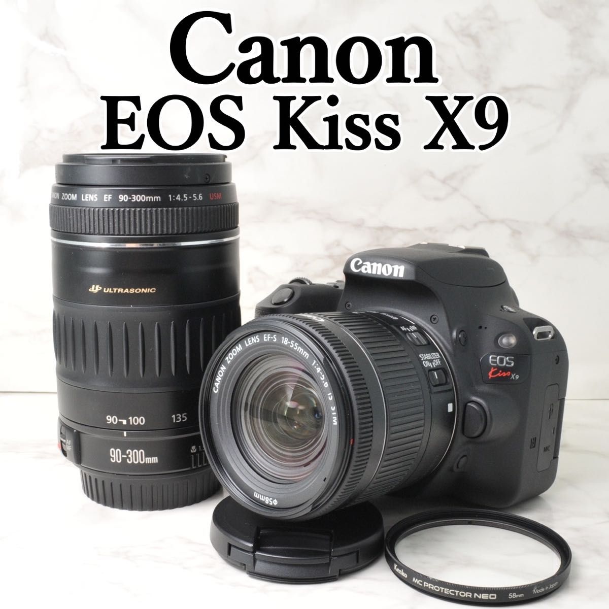 Canon EOS Kiss X9 キャノン STMレンズ 無線でスマホ転送 Canon EOS