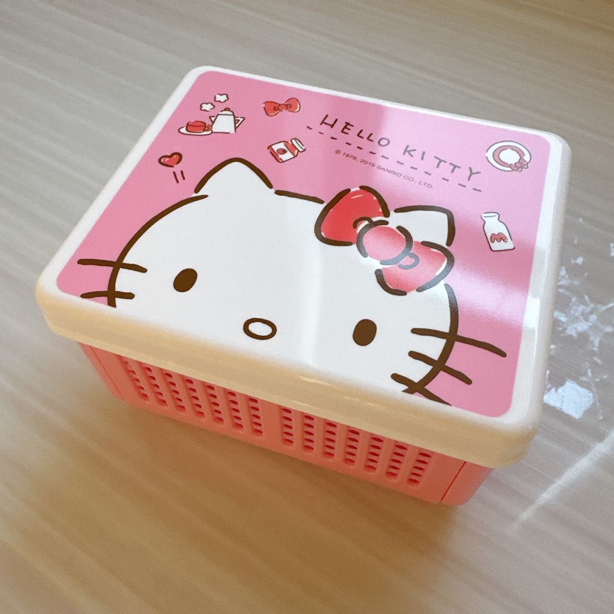 ハローキティ キティちゃん 小物入れ バスケット 収納ボックス