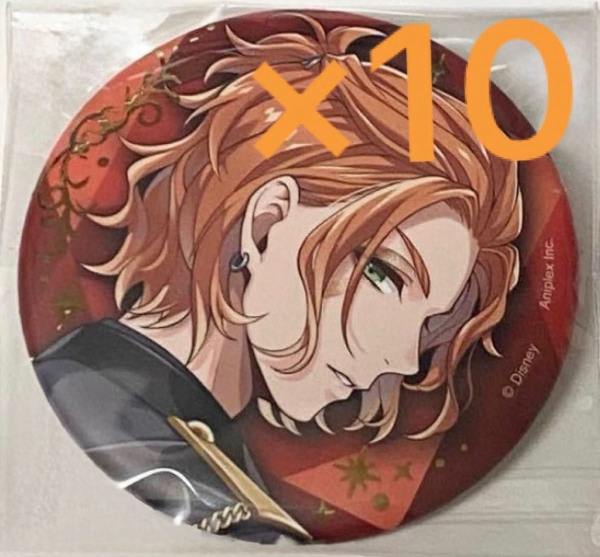 ブレイジングジュエルシリーズ 5周年 缶バッジ ケイト 10個 ツイステ