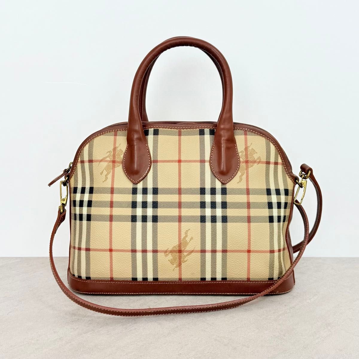 BURBERRY バーバリー 2way ハンドバッグ ショルダーバッグ ノバ