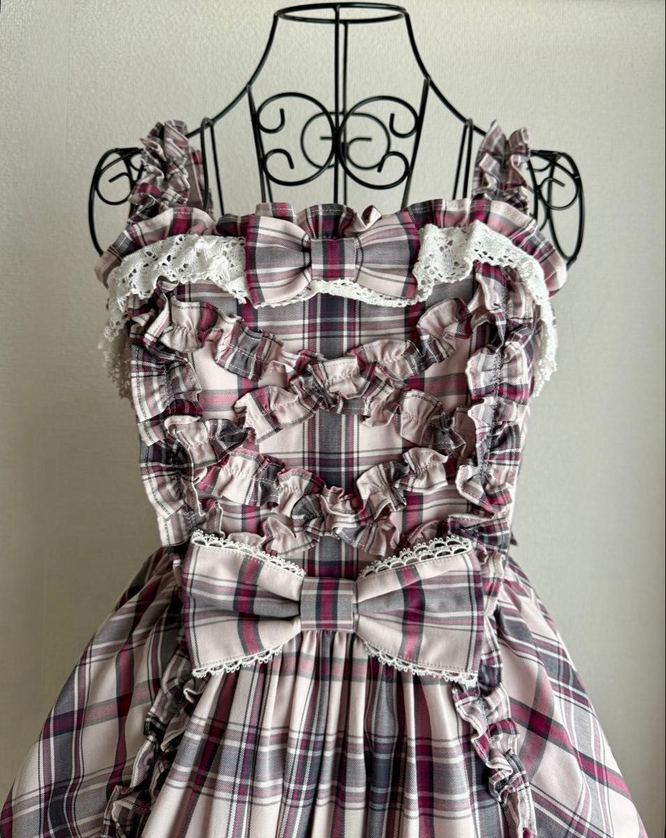 Dreaming Girlジャンパースカート AngelicPretty ドリームマリン白