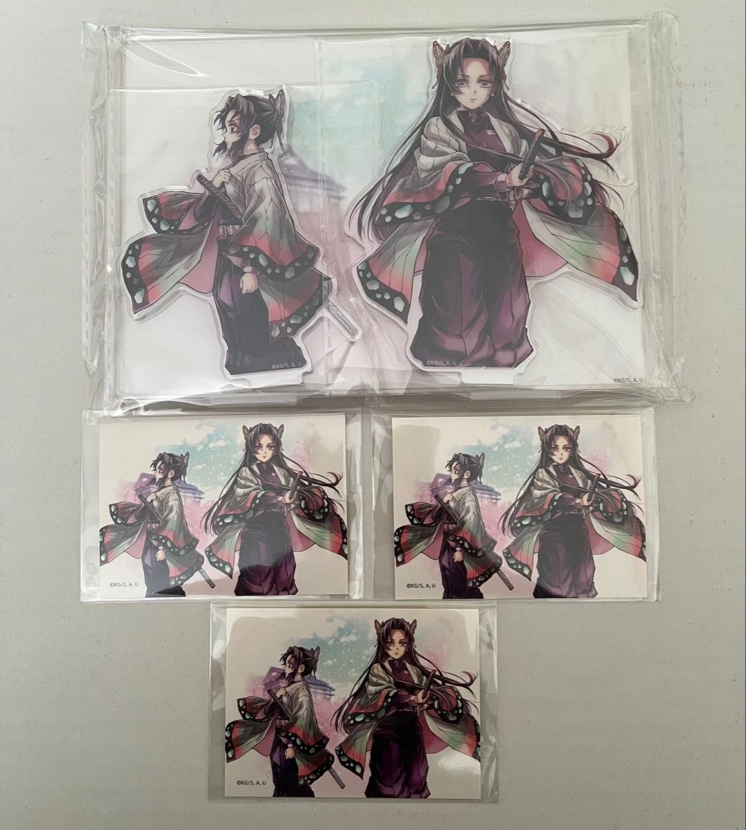 鬼滅の刃 繋ぐ webshopくじ C賞 アクリルスタンド 胡蝶しのぶ 胡蝶