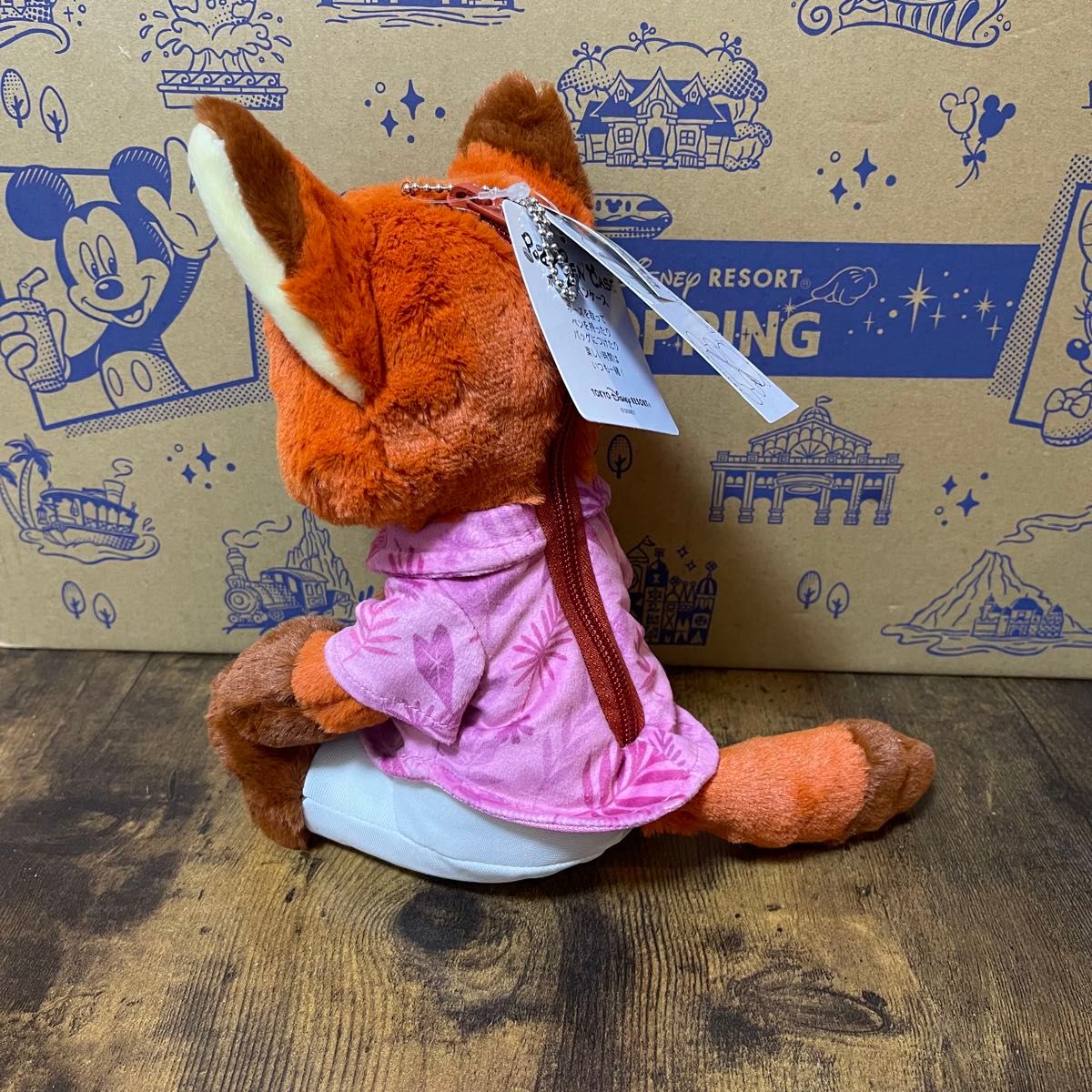 東京ディズニーリゾート ニック ぬいぐるみ ポージーペンケース