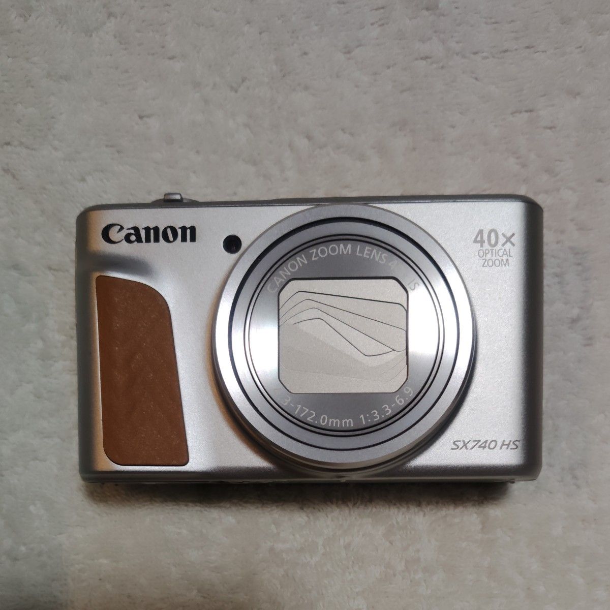 キヤノン PowerShot SX740 HSシルバー 保証2026 11月まで オマケ
