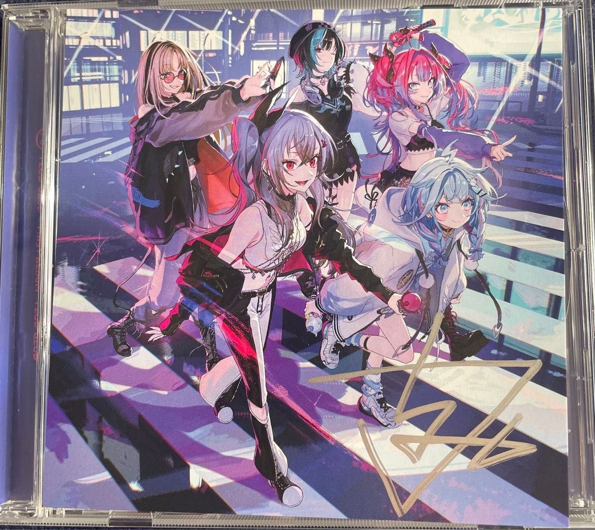 FLOW GLOW 1st Album EC数量限定盤 輪堂千速 直筆サイン アナザー