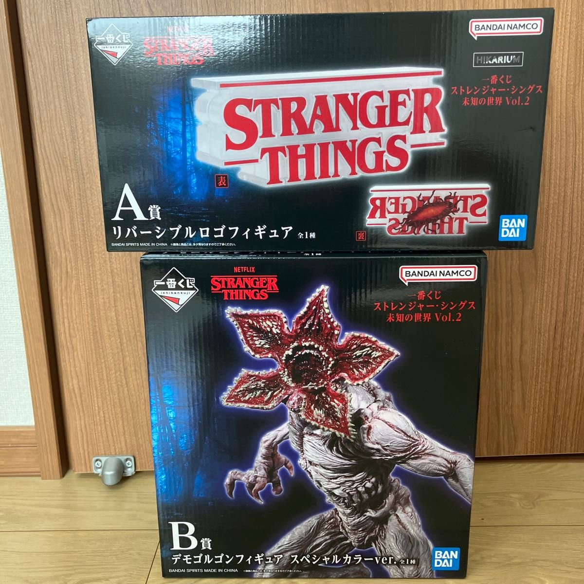 ストレンジャーシングス リバースブルロゴフィギュア A賞