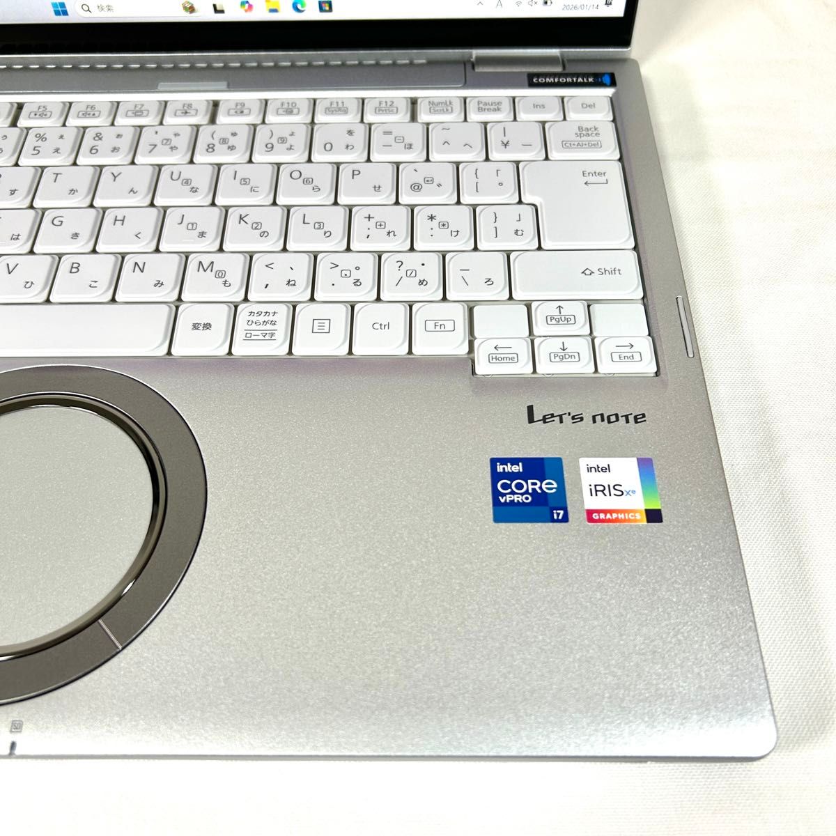 超美品 Let's note FV1 i7 512GB 32GB 駆動170時間 Panasonic